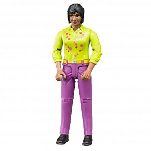 Фигурка женщины в розовых джинсах (Bruder, 60-403)